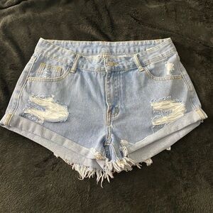 Jean shorts